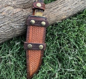 Custom leather sheath 2