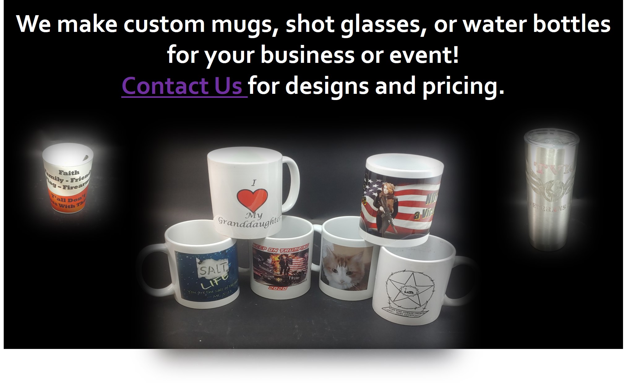 Custom Cups